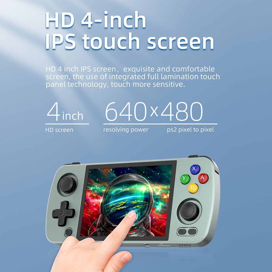 Anbernic RG405M Handheld Game Console CNC Aluminum Alloy Android 12 IPS Hall Joystick HDMI Retro Emulator 4500mAh 4GB RAM Wi-Fi Bluetooth for Everyday Use