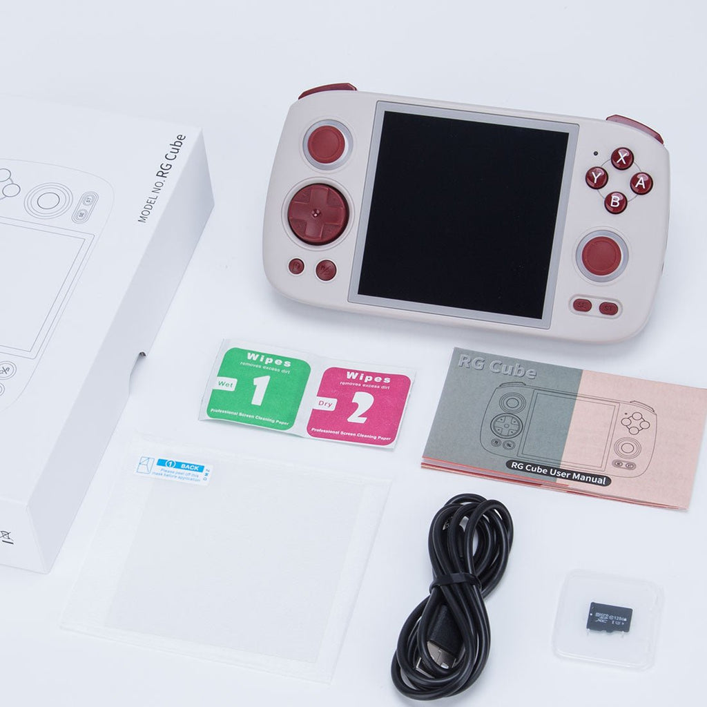 Anbernic RG Cube Retro Handheld Game Console Android 13 Square 3.95" IPS 720×720 Hall Effect Joysticks RGB DP Output 8GB RAM 128GB 5200mAh Battery Drift-Free - product image 24