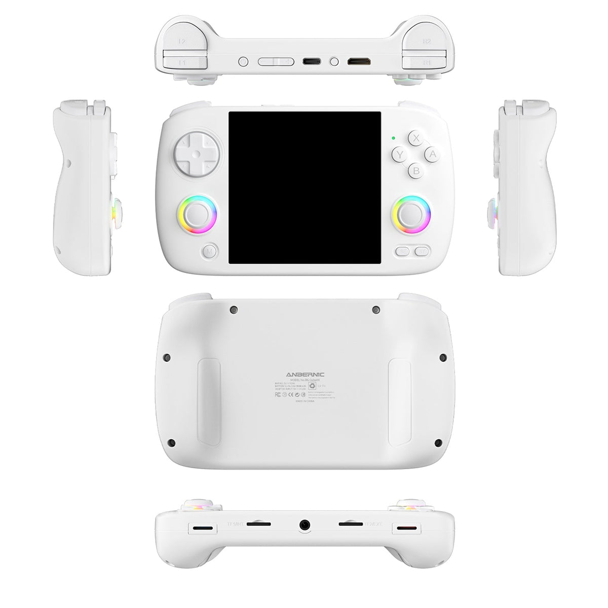 Unique Square 3.95" IPS 720x720 RGB Linux 30 Emulators 3800mAh Carry-along Gaming | Anbernic RG CubeXX Retro Handheld Game Console