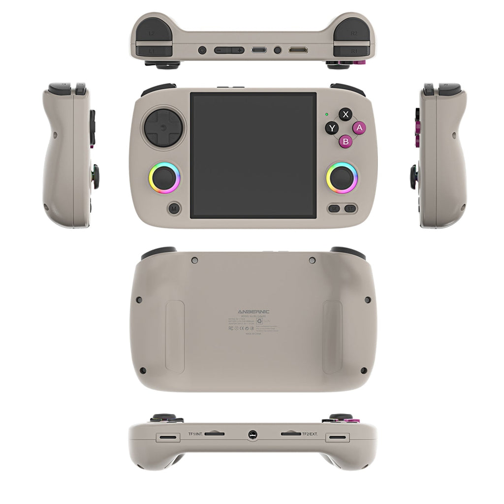 Unique Square 3.95" IPS 720x720 RGB Linux 30 Emulators 3800mAh Carry-along Gaming | Anbernic RG CubeXX Retro Handheld Game Console