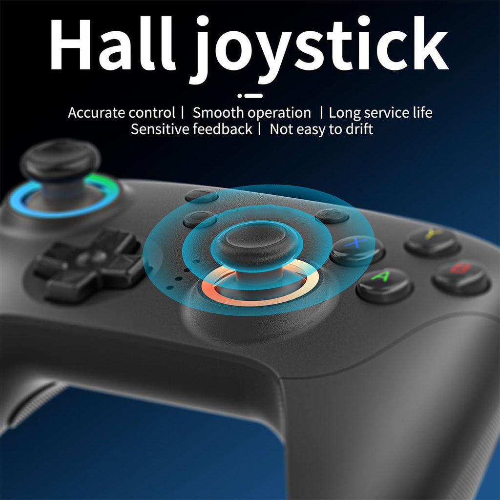 Anbernic RG P01 Bluetooth Game Controller | Hall Effect Joystick Trigger RGB Gyroscope 1000Hz Multi-Platform Wireless Gamepad 600mAh 3 Colors - product image 4