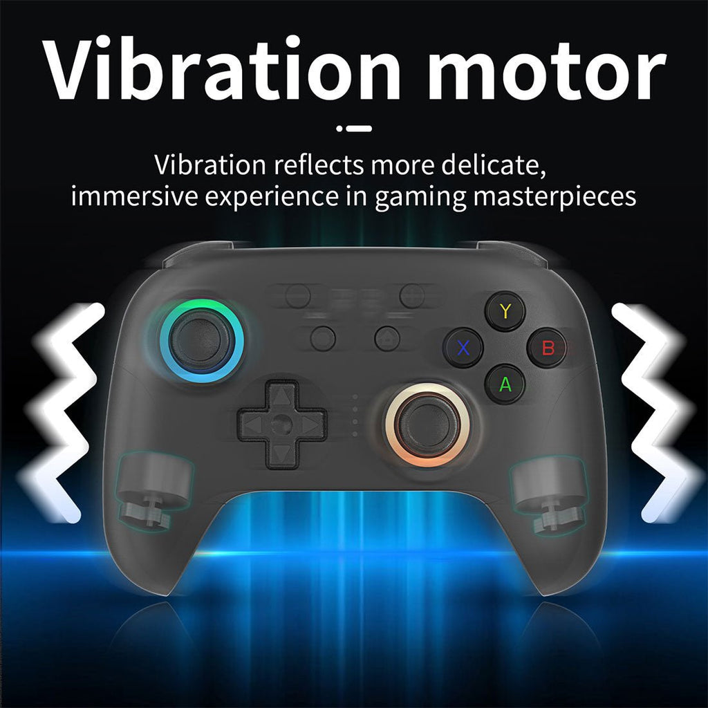 Anbernic RG P01 Bluetooth Game Controller | Hall Effect Joystick Trigger RGB Gyroscope 1000Hz Multi-Platform Wireless Gamepad 600mAh 3 Colors - product image 7