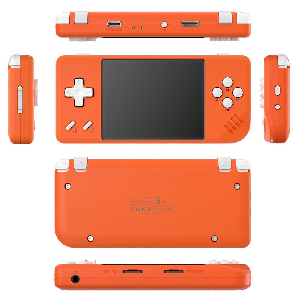 Space-saving Pocket Linux 2.8" IPS HDMI 30 Emulators 3100mAh 122g 4 Colors Portable Gaming – Anbernic RG28XX Retro Handheld Game Console