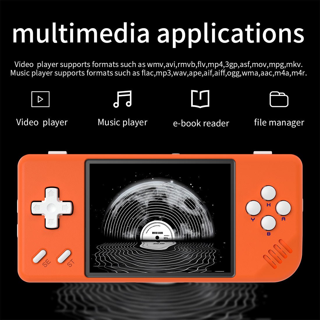Space-saving Pocket Linux 2.8" IPS HDMI 30 Emulators 3100mAh 122g 4 Colors Portable Gaming – Anbernic RG28XX Retro Handheld Game Console