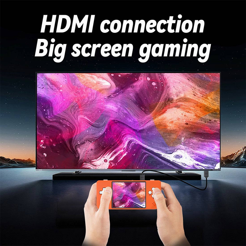 Space-saving Pocket Linux 2.8" IPS HDMI 30 Emulators 3100mAh 122g 4 Colors Portable Gaming – Anbernic RG28XX Retro Handheld Game Console