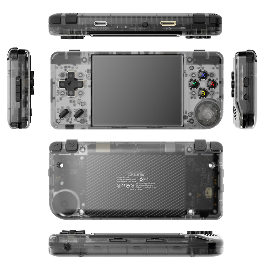Space-saving Pocket Linux 2.8" IPS HDMI 30 Emulators 3100mAh 122g 4 Colors Portable Gaming – Anbernic RG28XX Retro Handheld Game Console