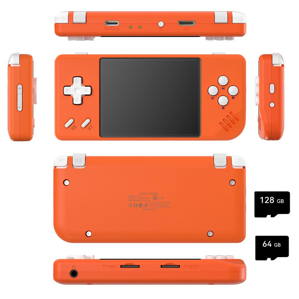 Space-saving Pocket Linux 2.8" IPS HDMI 30 Emulators 3100mAh 122g 4 Colors Portable Gaming – Anbernic RG28XX Retro Handheld Game Console
