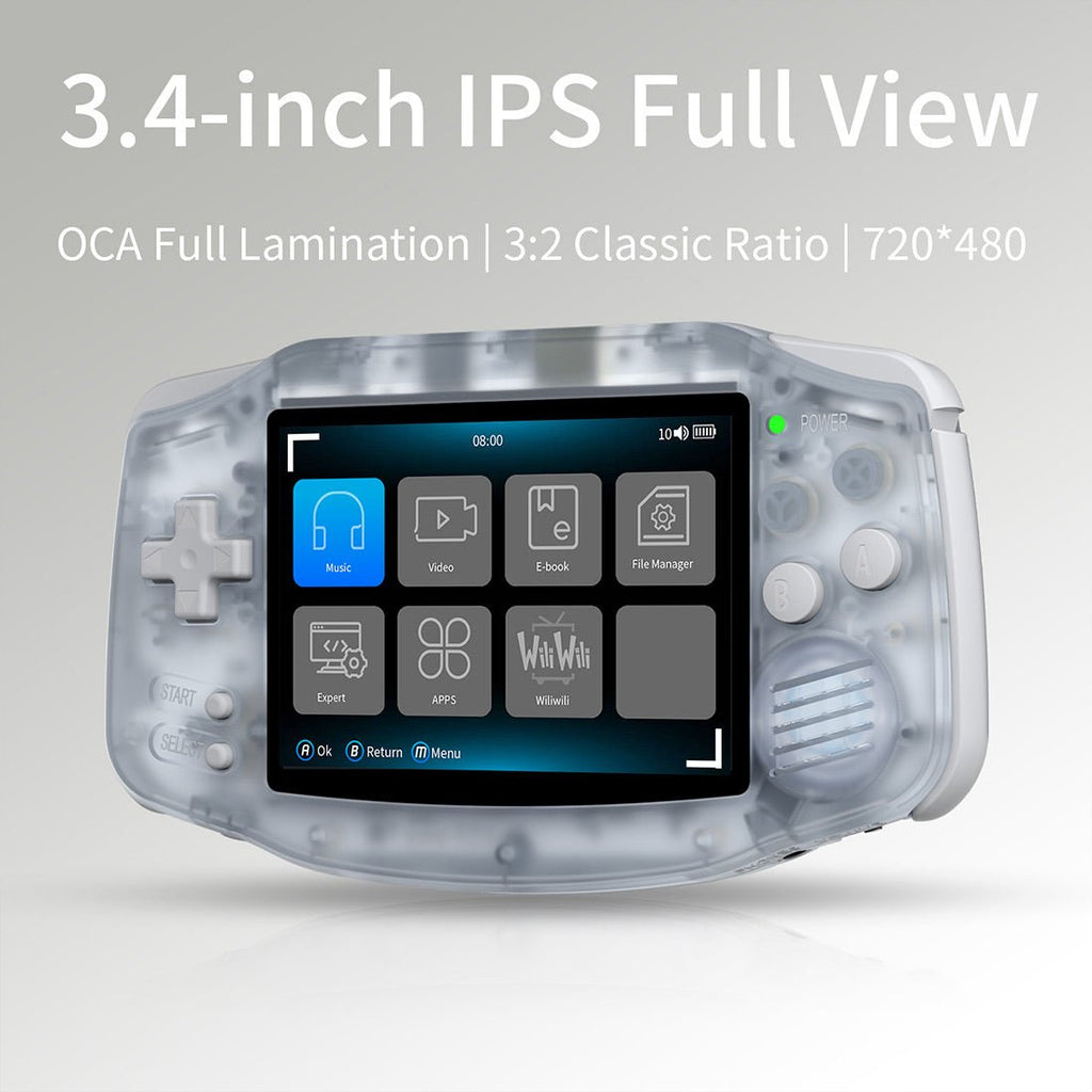 Anbernic RG34XX Retro Handheld Game Console | GBA Style Linux 3.4" IPS 720x480 Mini HDMI 30 Emulators 3500mAh 5 Colors Portable Gaming - product image 11