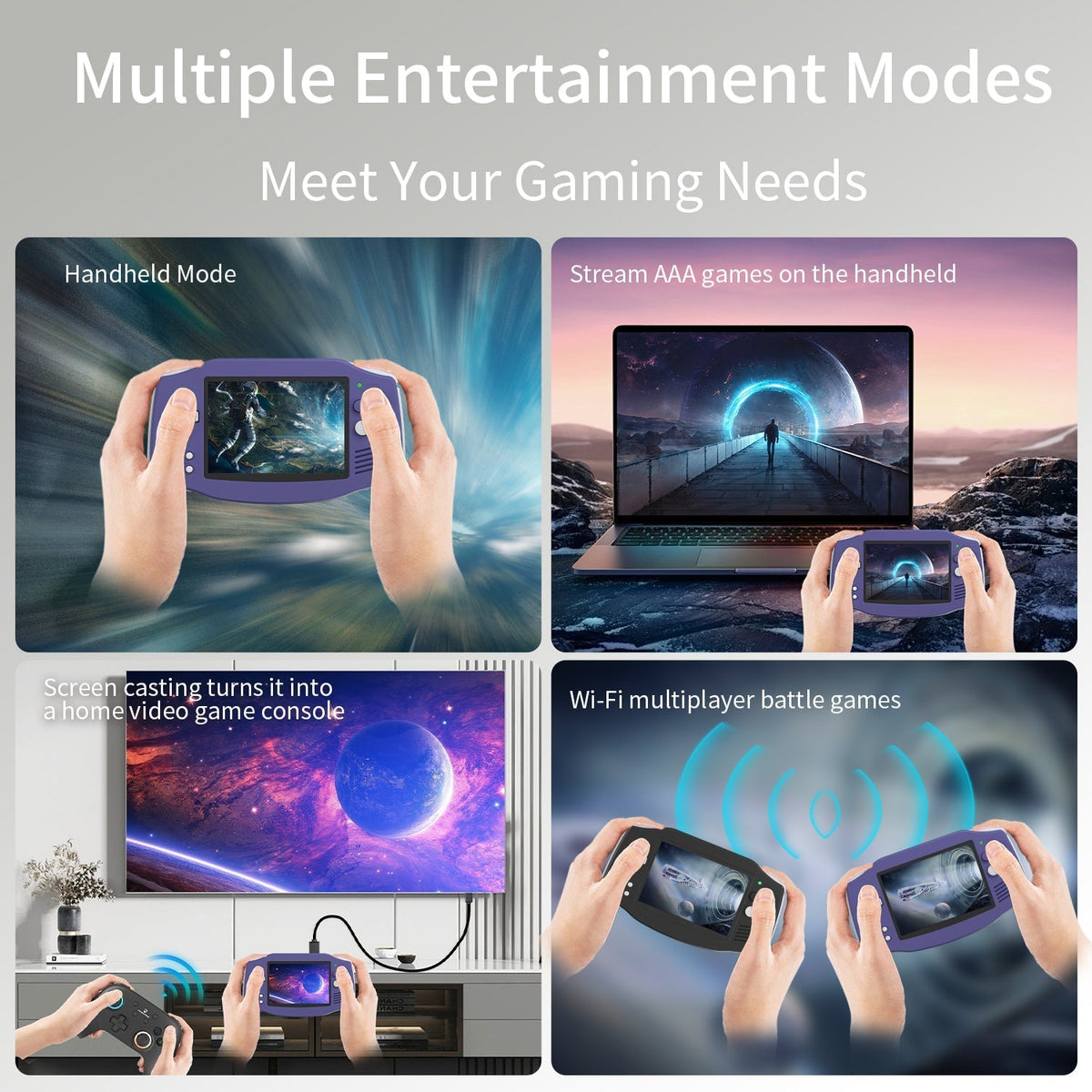 Anbernic RG34XX Retro Handheld Game Console | GBA Style Linux 3.4" IPS 720x480 Mini HDMI 30 Emulators 3500mAh 5 Colors Portable Gaming - product image 8