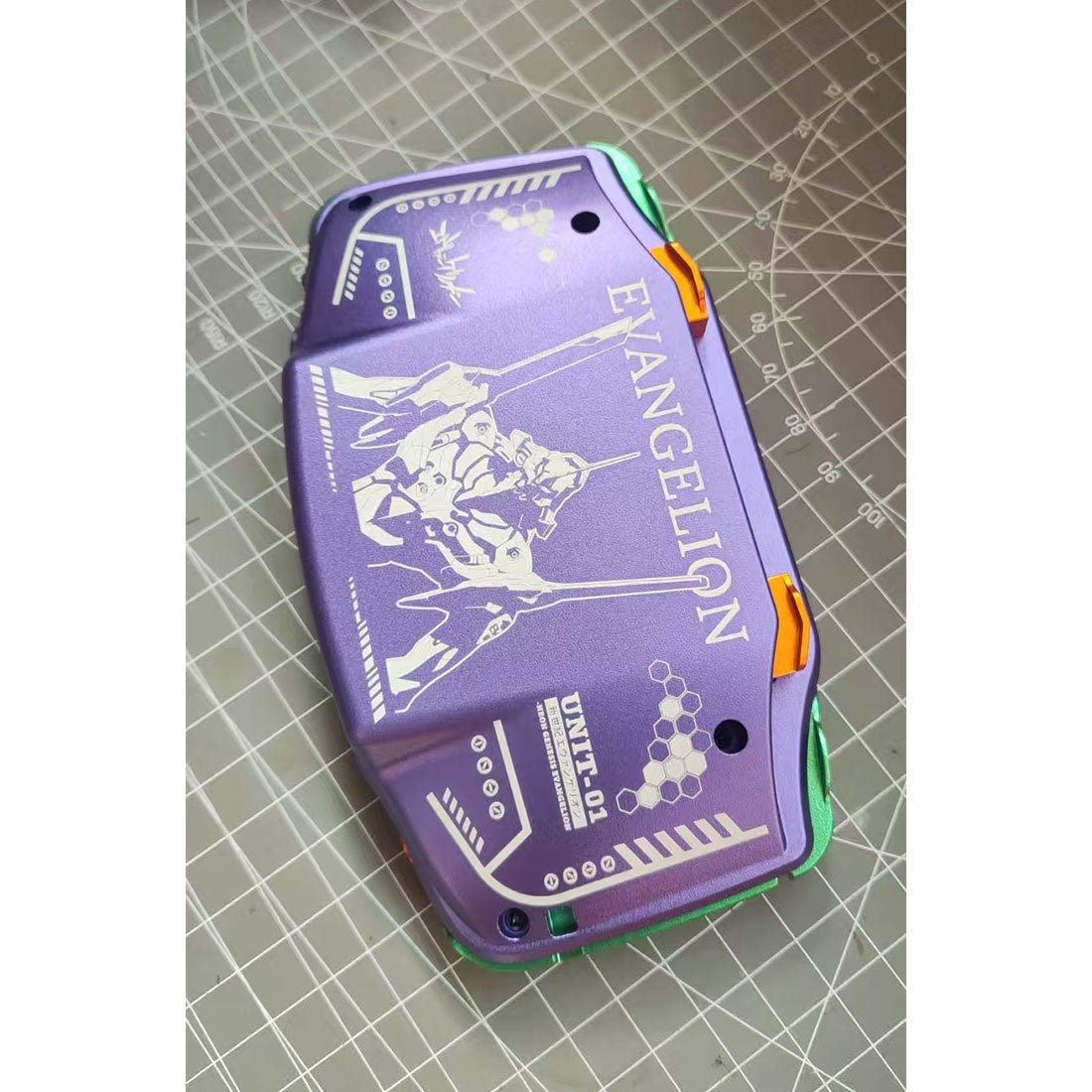 Anbernic RG34XX Metal Retro Handheld Game Console | GBA Style Linux 3.4" IPS 720x480 30 Emulators 3500mAh Carry-along Gaming Handheld Purple