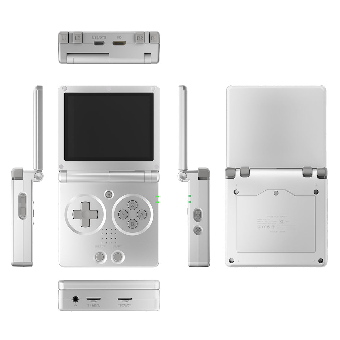 Anbernic RG35XXSP Flip Handheld Game Console Linux Clamshell GBA SP Style IPS HDMI Retro Emulator 3300mAh 30+ Systems Wi-Fi Bluetooth for Everyday Use