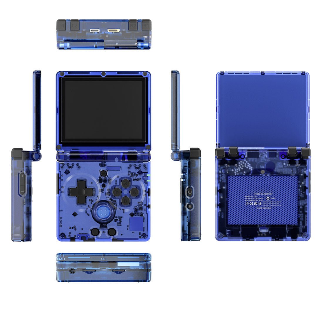 Anbernic RG35XXSP Flip Handheld Game Console Linux Clamshell GBA SP Style IPS HDMI Retro Emulator 3300mAh 30+ Systems Wi-Fi Bluetooth for Everyday Use