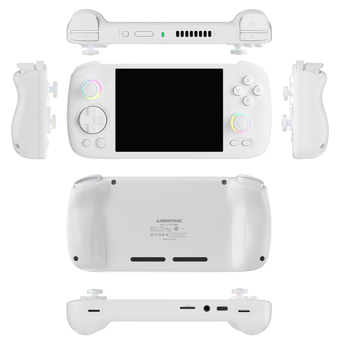 Anbernic RG406H Handheld Game Console Android 13 Horizontal IPS RGB USB-C 1080p Retro Emulator 5000mAh 8GB RAM Wi-Fi Bluetooth for Everyday Use