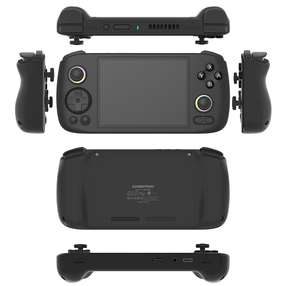 Anbernic RG406H Handheld Game Console Android 13 Horizontal IPS RGB USB-C 1080p Retro Emulator 5000mAh 8GB RAM Wi-Fi Bluetooth for Everyday Use