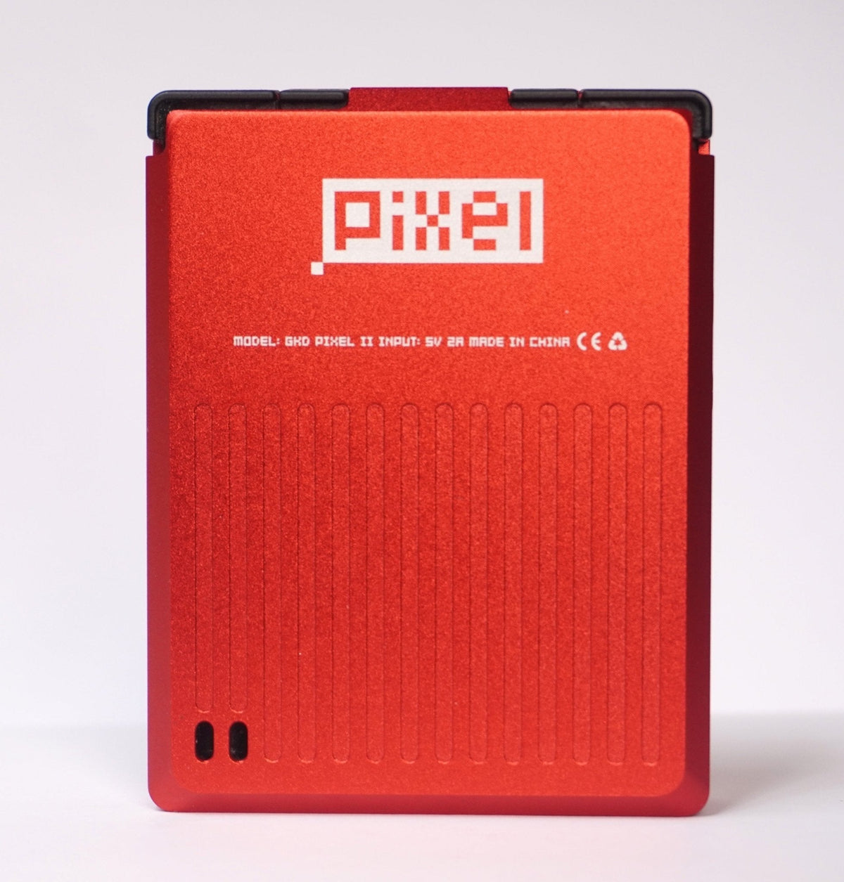 GKD Pixel 2 CNC Aluminum Retro Handheld Game Console 2.4-Inch IPS Full-Lamination OTG Vibration Feedback 64GB Preloaded Games Upgraded Metal Pocket Gaming Gift