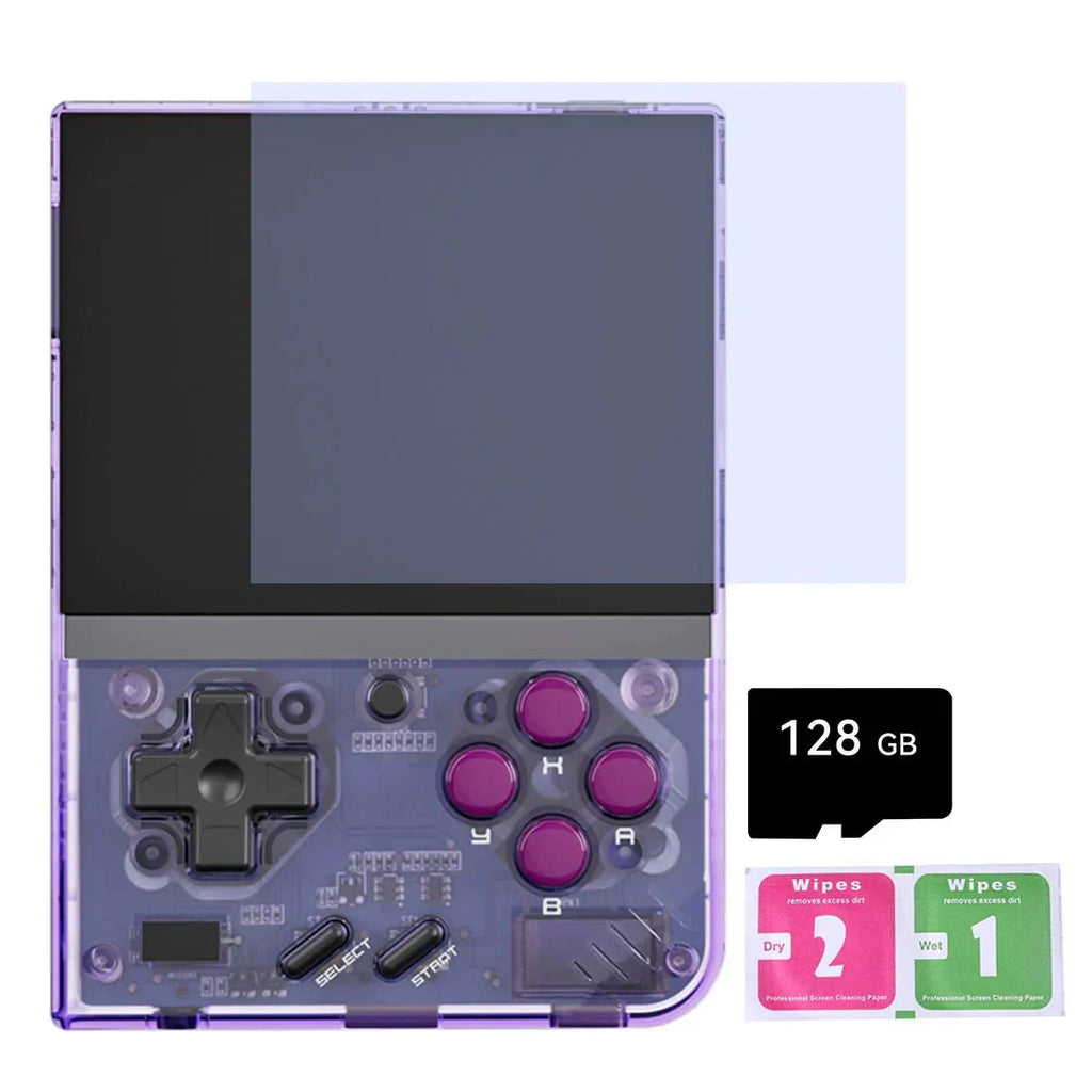 Miyoo Mini Plus Retro Handheld Game Console 3.5-Inch IPS 640x480 Onion OS 30+ Emulators Wi-Fi NES SNES GBA PS1 Travel-friendly Pocket Retro Gaming Gift - product image 13