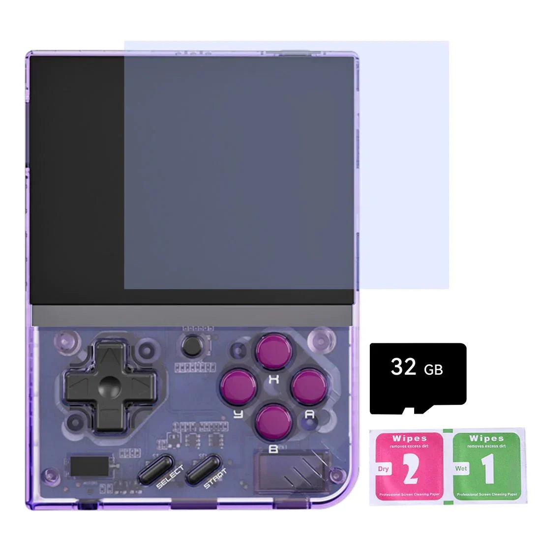 Miyoo Mini Plus Retro Handheld Game Console 3.5-Inch IPS 640x480 Onion OS 30+ Emulators Wi-Fi NES SNES GBA PS1 Travel-friendly Pocket Retro Gaming Gift - product image 11