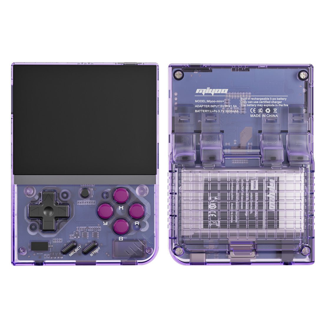 Miyoo Mini Plus Retro Handheld Game Console 3.5-Inch IPS 640x480 Onion OS 30+ Emulators Wi-Fi NES SNES GBA PS1 Travel-friendly Pocket Retro Gaming Gift - product image 8