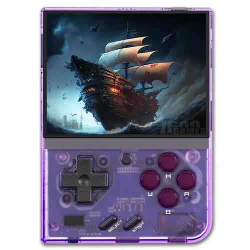 Miyoo Mini Plus Retro Handheld Game Console 3.5-Inch IPS 640x480 Onion OS 30+ Emulators Wi-Fi NES SNES GBA PS1 Travel-friendly Pocket Retro Gaming Gift