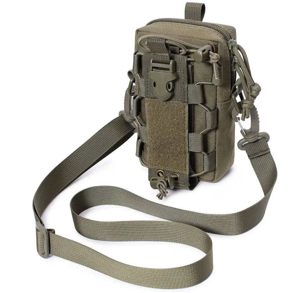 Tactical Pistol Waist Pack Holster Bag with MOLLE System | Concealed Carry Fanny Pack