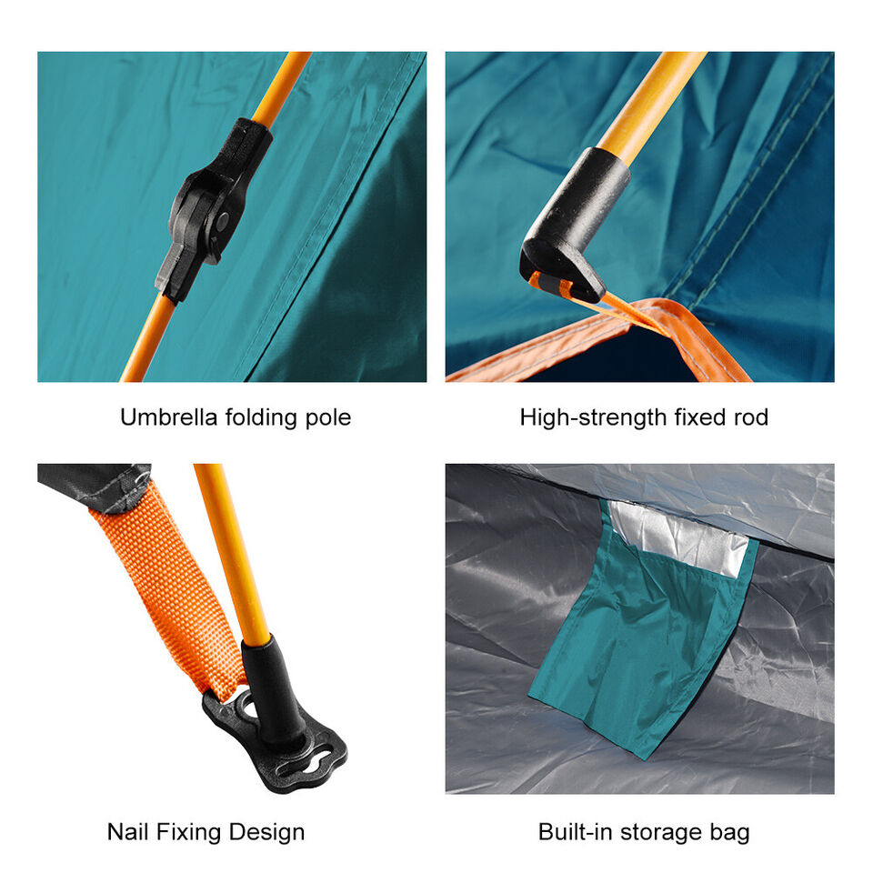 Instant Waterproof Backpacking Tent 2-4 Person – Pop-Up Camping Tent