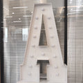LED Letter Lights 4FT Tall Marquee Letter Lights A-Z Alphabet Light Up Letters with Cool White LED for Wedding, Birthday, Party, Proposal & Graduation Decor - product image 61