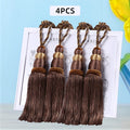 Curtain Tiebacks with Ball Tassels 4-Pack Silk Rope Curtain Ties Decorative Holdbacks for Window Dressing Home Decor - product image 25
