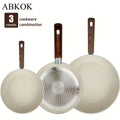 Non-Stick Frying Pan Set 3-Piece 7 9.5 11 Inch – Dishwasher Safe Skillet Set with Insulated Handle | Induction Compatible Home Kitchen Pans in Beige Grey & Black | Durable Even-Hea - product image 23
