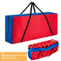 Jumbo 4 in a Row Game Storage Bag Carrying Bag for Giant Connect 4 Game Set Oxford Cloth Shoulder Strap Large Capacity Fits 33x13x29 Game Set Blue Red - product image 11