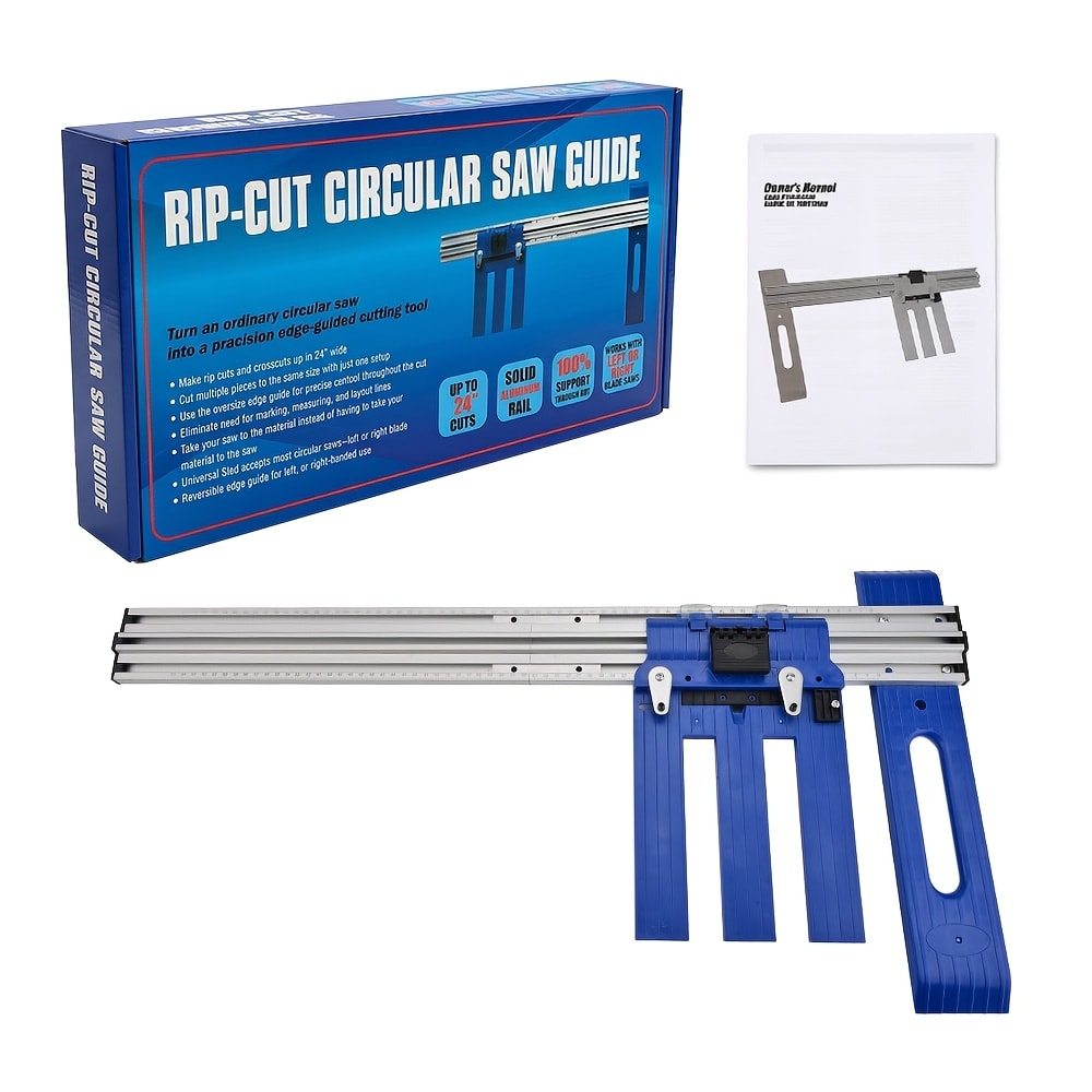 Circular Saw Guide Rail Heavy Duty Metal Manual Precision Cutting Tool for DIY Woodworking Construction Straight Cut Guide No Electricity Required Stable Durable Design - product image 18