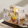DIY Miniature House Kit Sunshine Study | Handmade Wooden Building Model Mini Collection Scene Home Decoration Shelf Display, Creative Craft Gift for Adults - product image 7