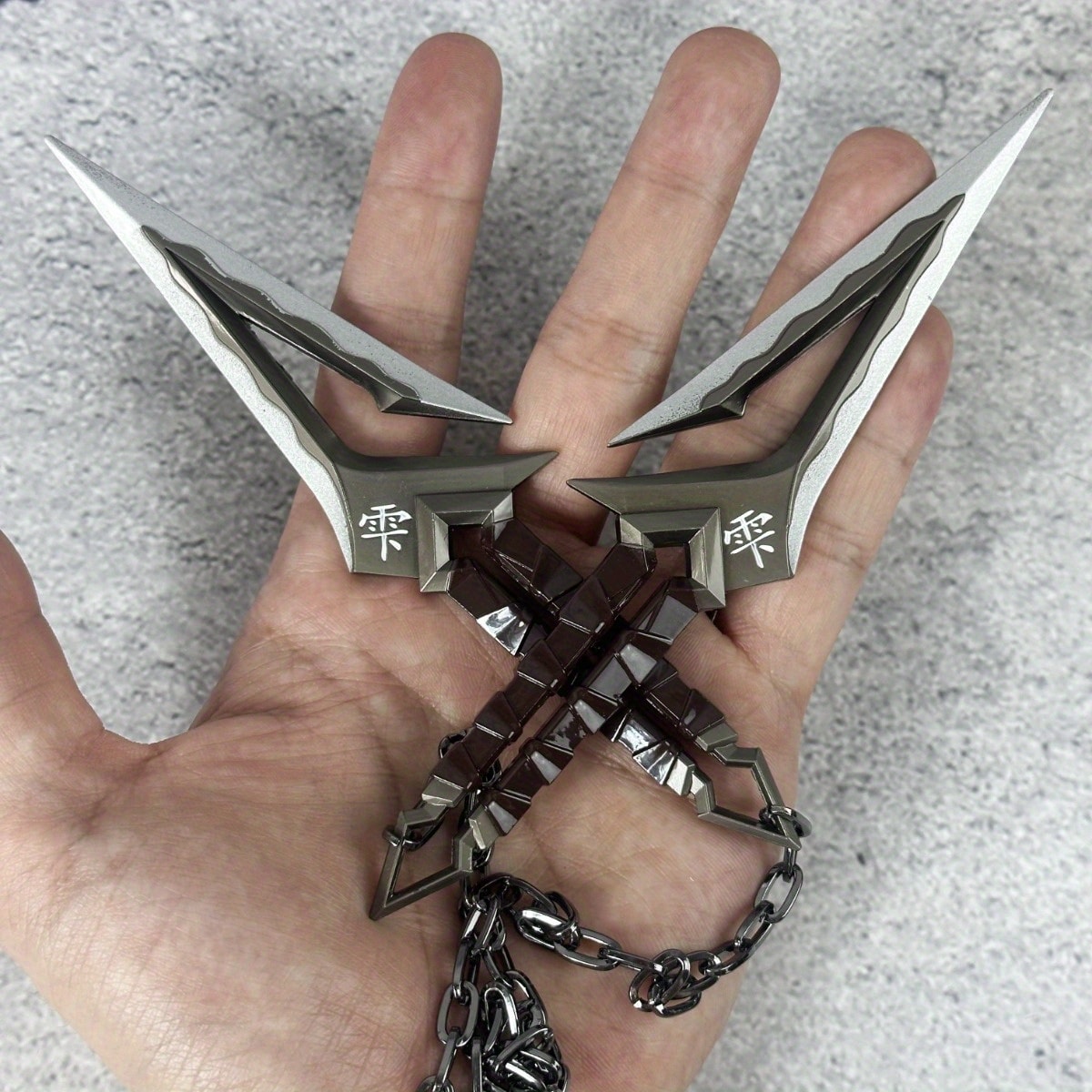 Ninja Kunai Cosplay Prop Safe No-Sharp Edges 25in | Anime Shuriken Katana Samurai Sword Toy, Japanese Ninja Star Knife for Kids & Adults Halloween Cosplay - product image 11